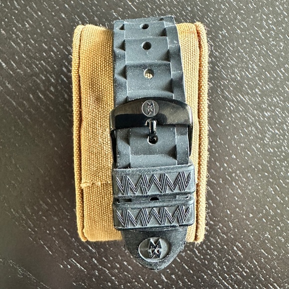 Michele Black Silicone Watch - Picture 2 of 5